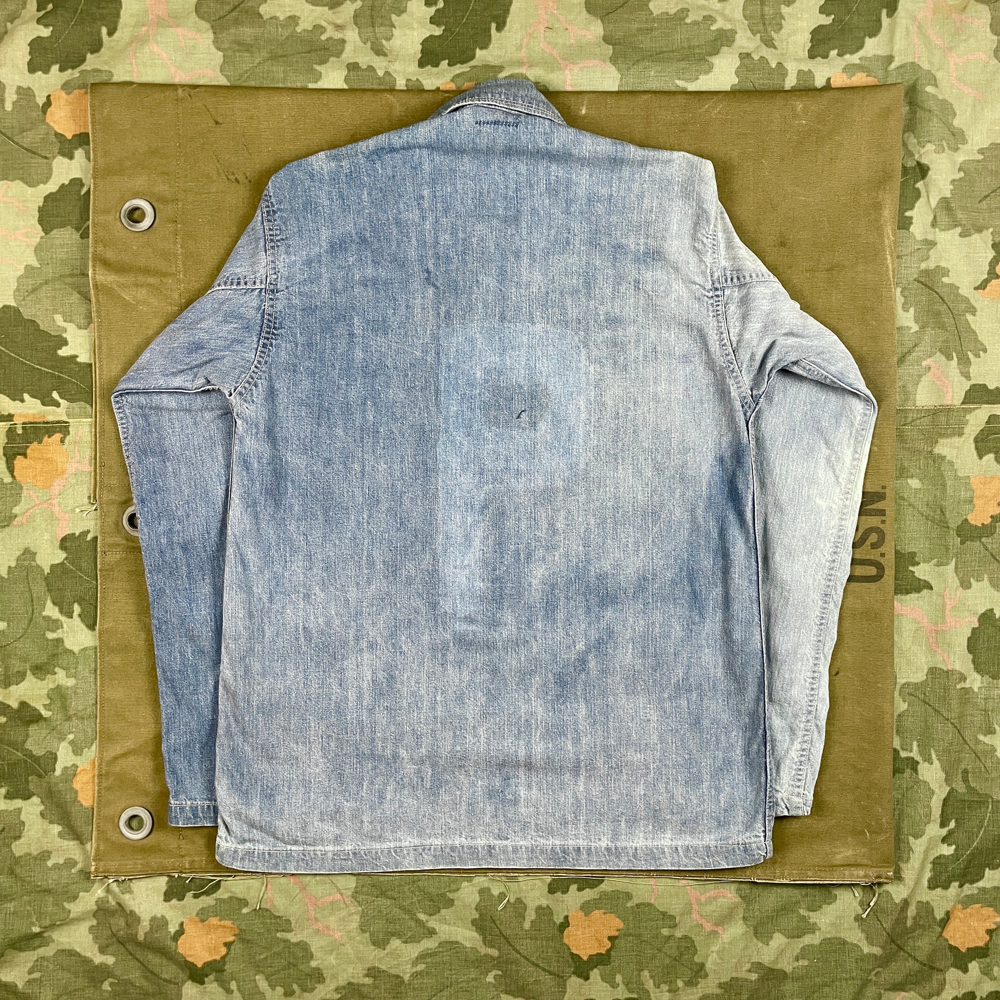 US Army 1919 Blue Denim Jumper POW – The Major's Tailor