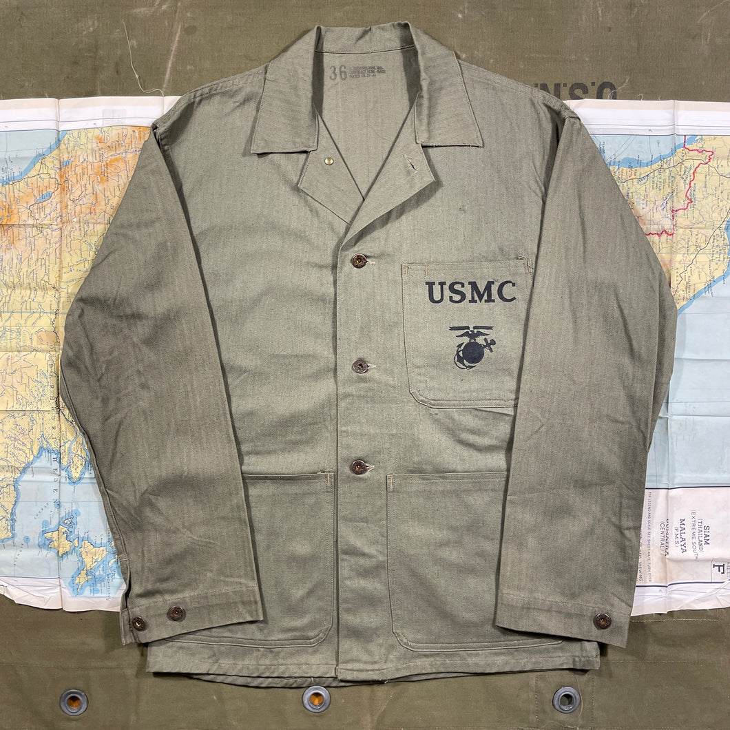 Deadstock USMC P41 HBT Fatigue Shirt