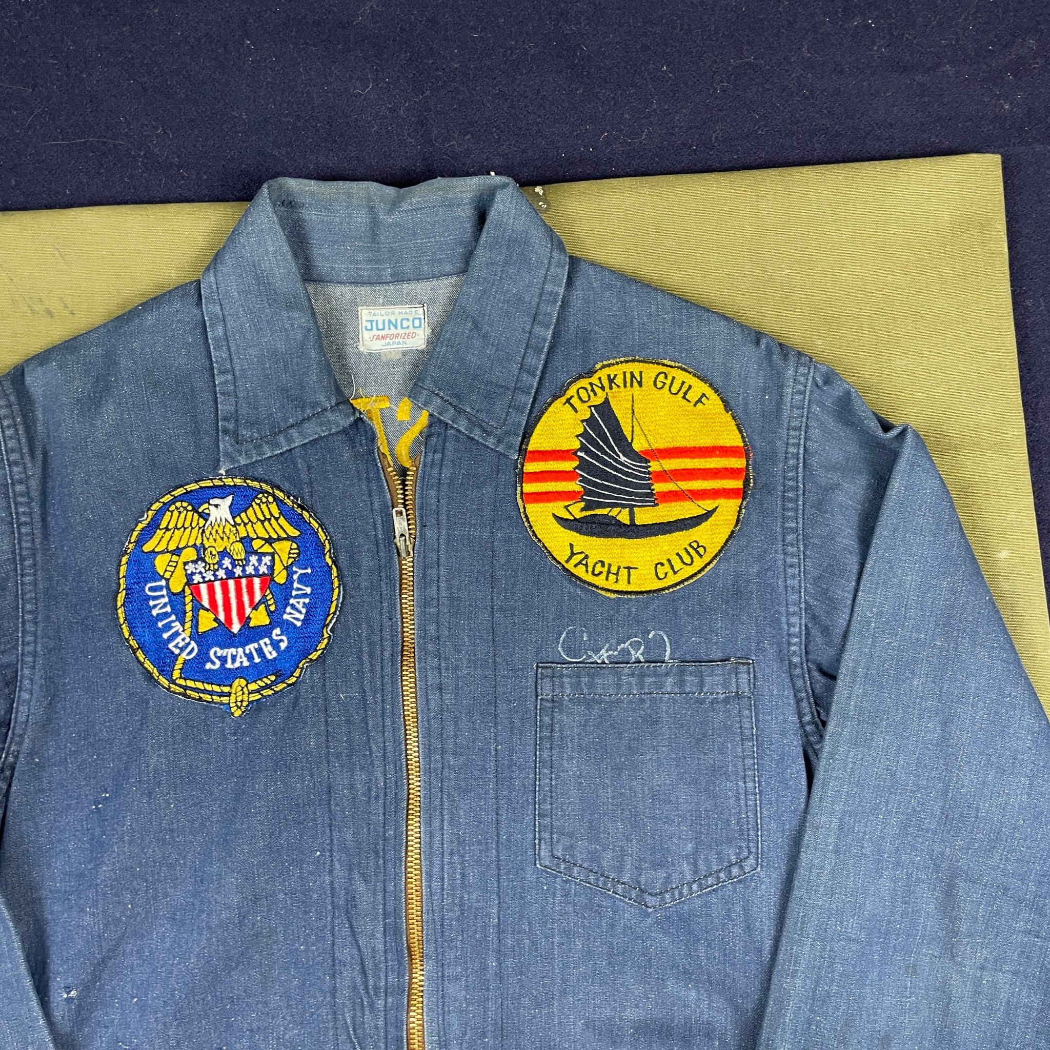 60s US.NAVY スーベニアベトナムデニム