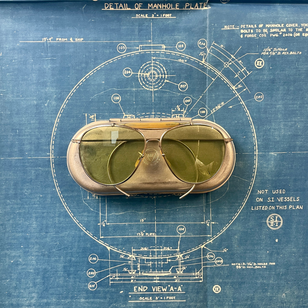 USAAF WW2 Bausch & Lomb Aviator Sunglasses