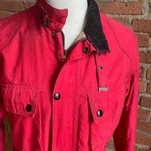 Load image into Gallery viewer, Amazing Condition Belstaff 1970s Trailmaster Red Racing Jacket
