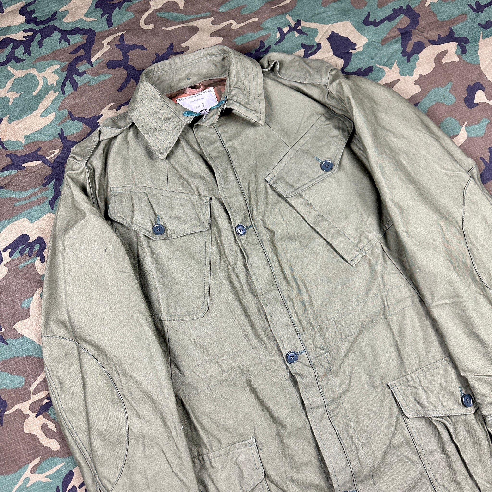 Deadstock British Army 1960 Combat Smock (rare large size) – The