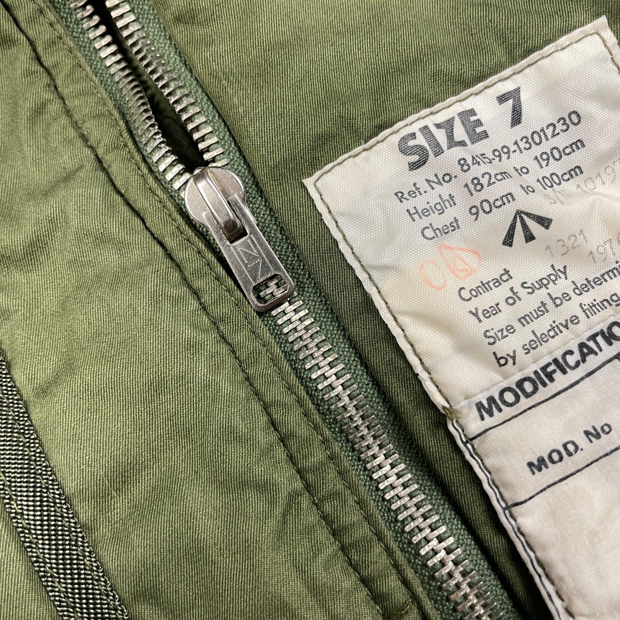 RAF 1976 Mk3 Cold Weather Flying Jacket – The Major's Tailor