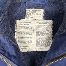 Load image into Gallery viewer, Royal Canadian Navy RCN 1963 Deck Jacket
