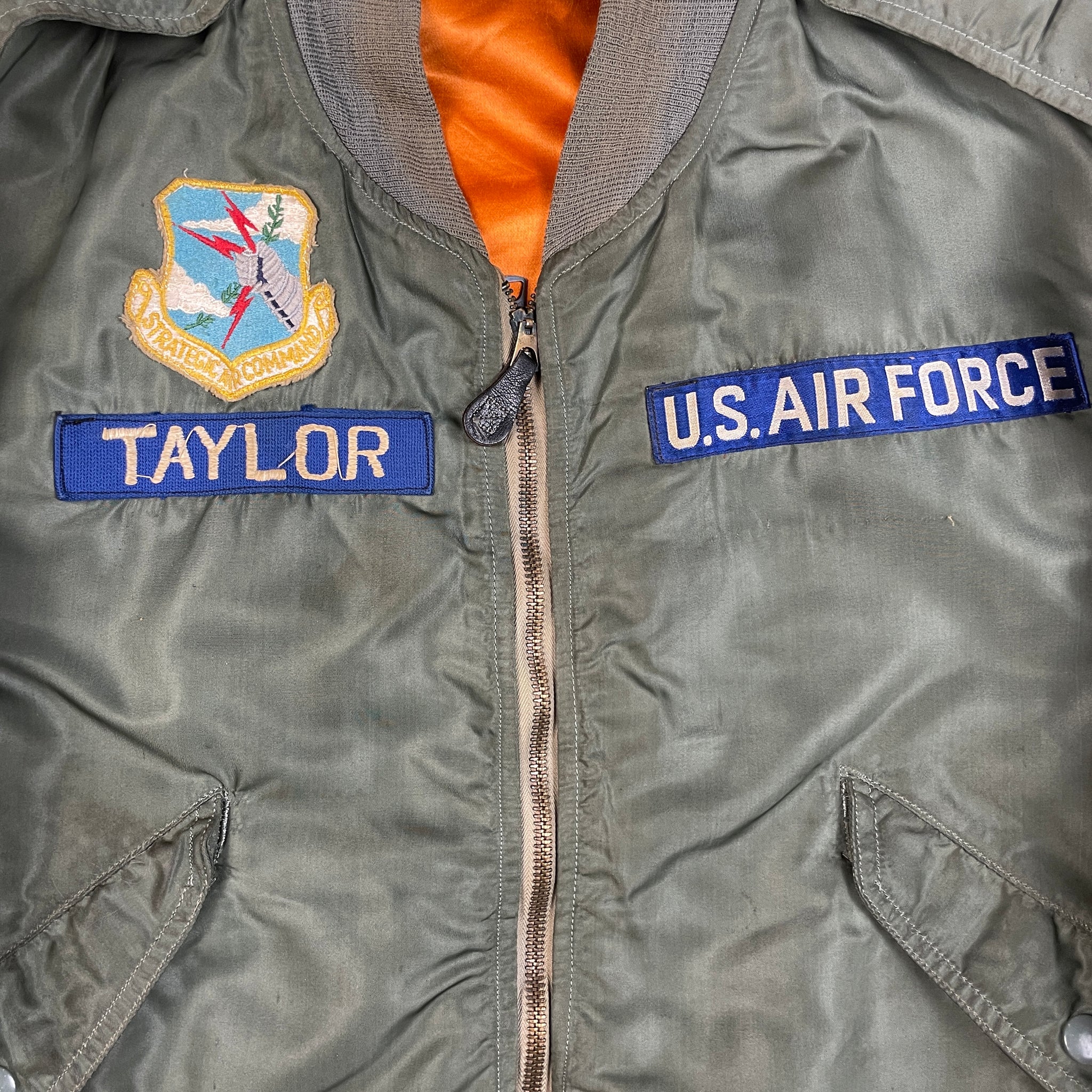 Air force outlet flight jacket patches