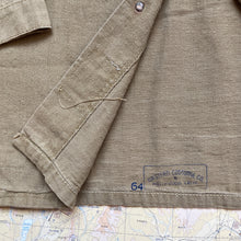 Load image into Gallery viewer, US Army 1904 Brown Denim Canvas Fatigue Shirt
