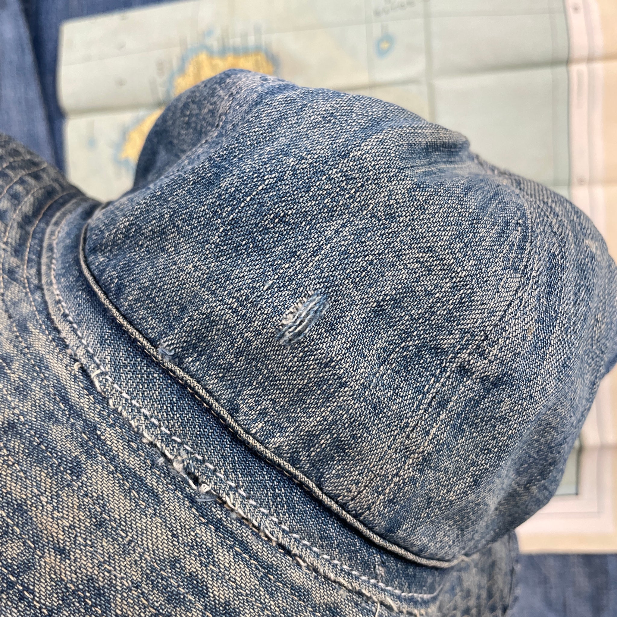 US Army M37 Denim Daisy Mae Hat – The Major's Tailor