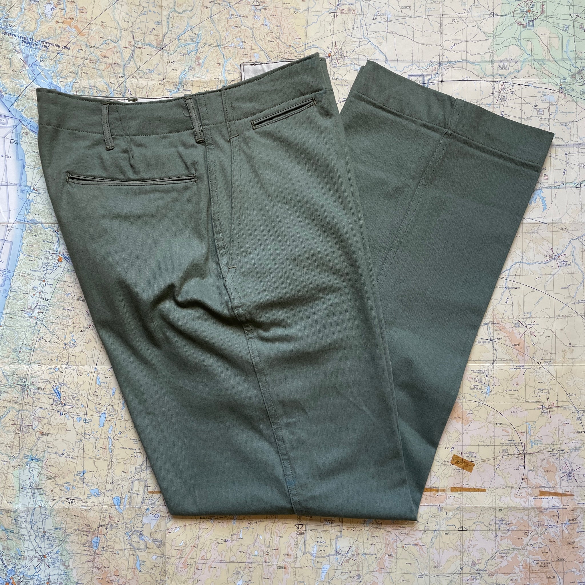 Deadstock US Army Pre-War HBT Fatigue Shirt & Trousers – The