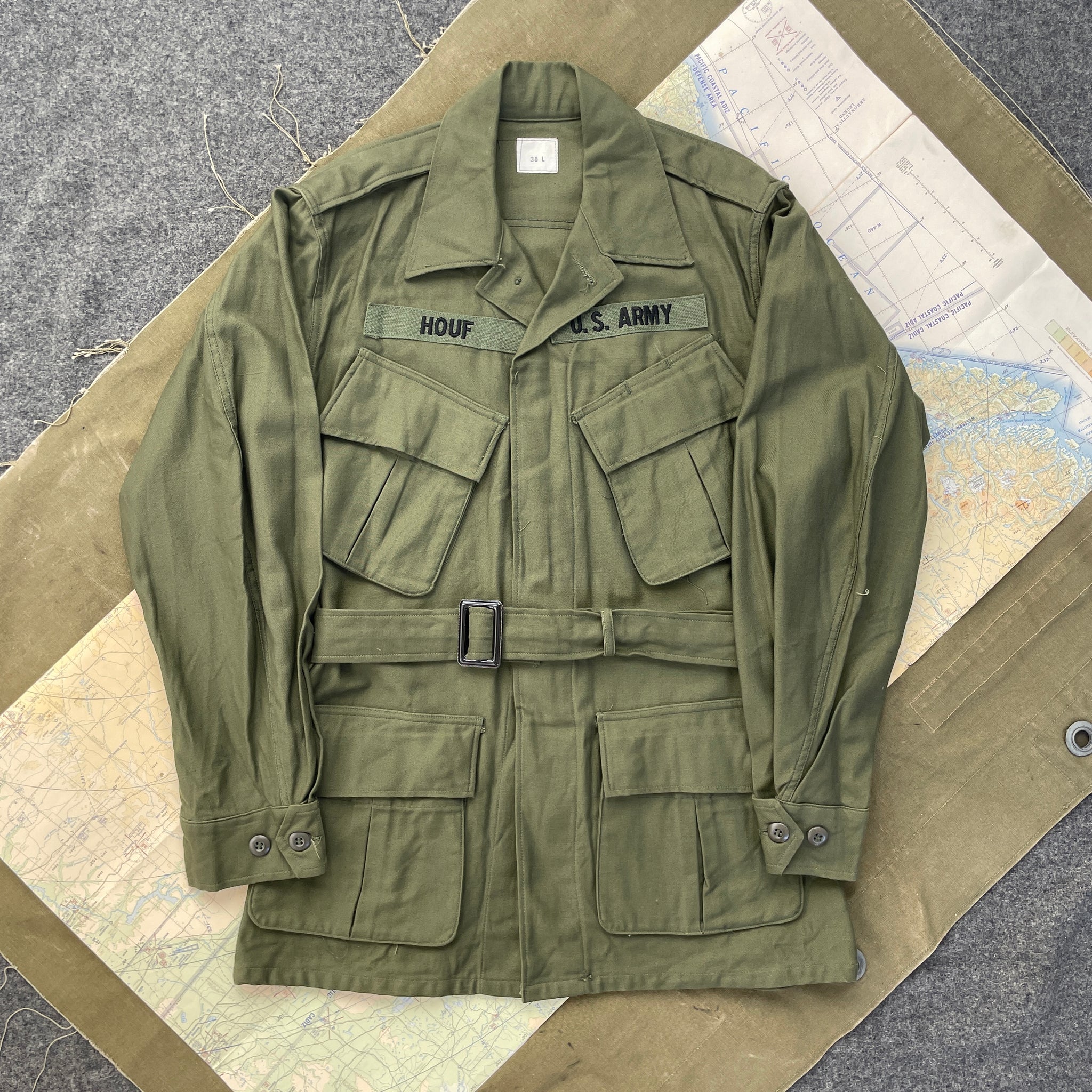 US Army Experimental Test Sample Jungle Jacket Deadstock