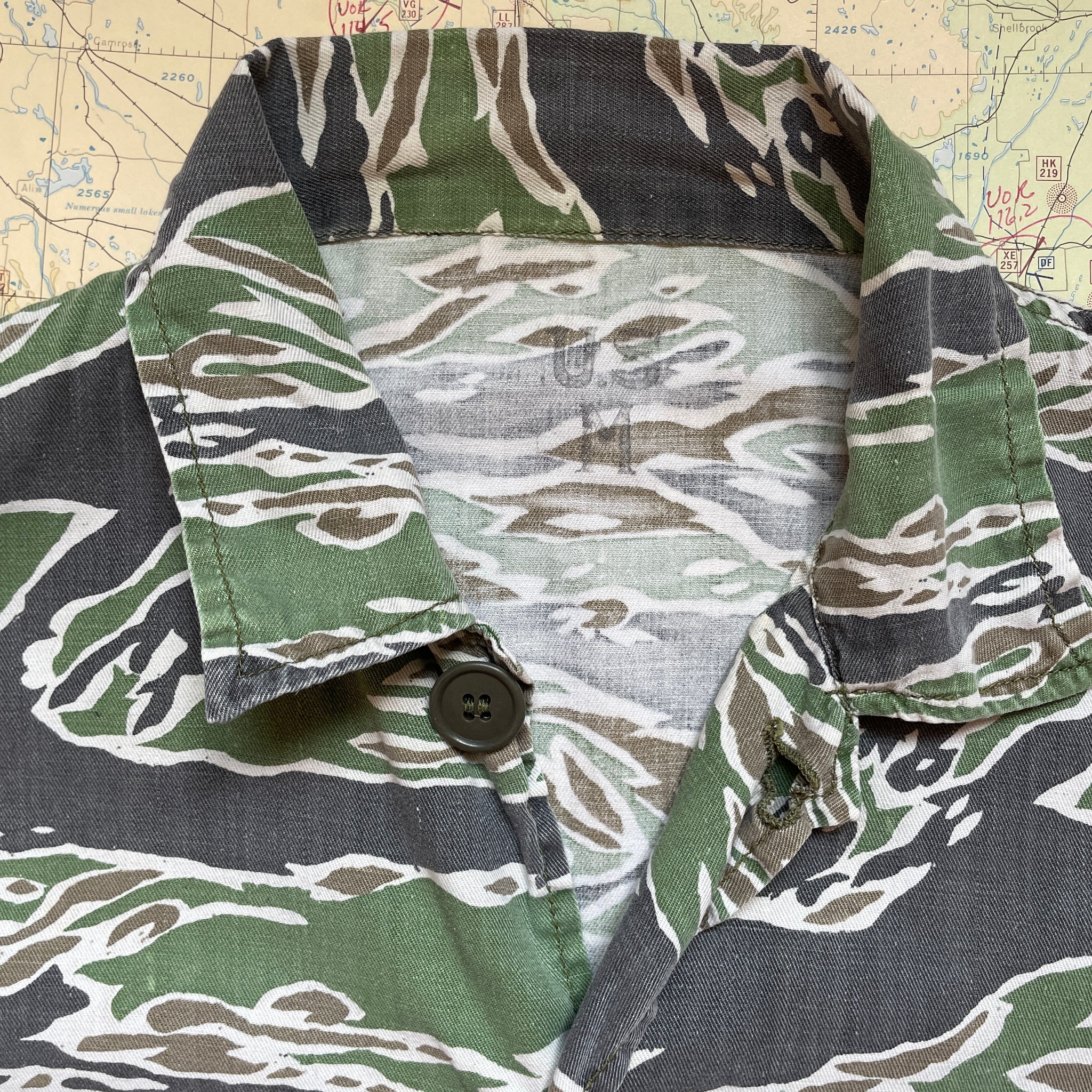 US Army Vietnam Tiger Stripe Lightweight Shirt – The Major's