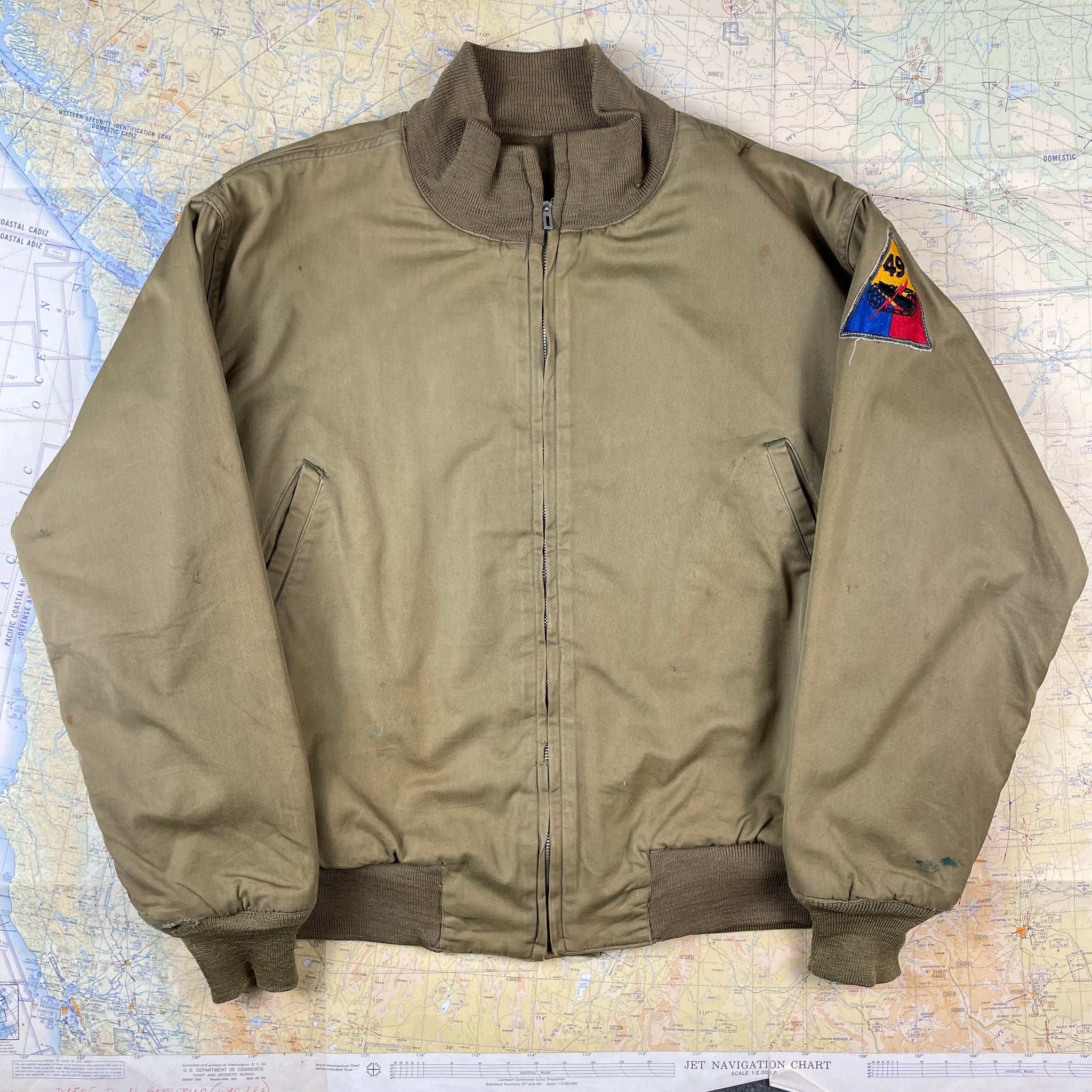 Army tanker jacket hotsell