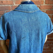 Load image into Gallery viewer, US Navy WW2 Denim Shawl Jacket with Short Sleeves
