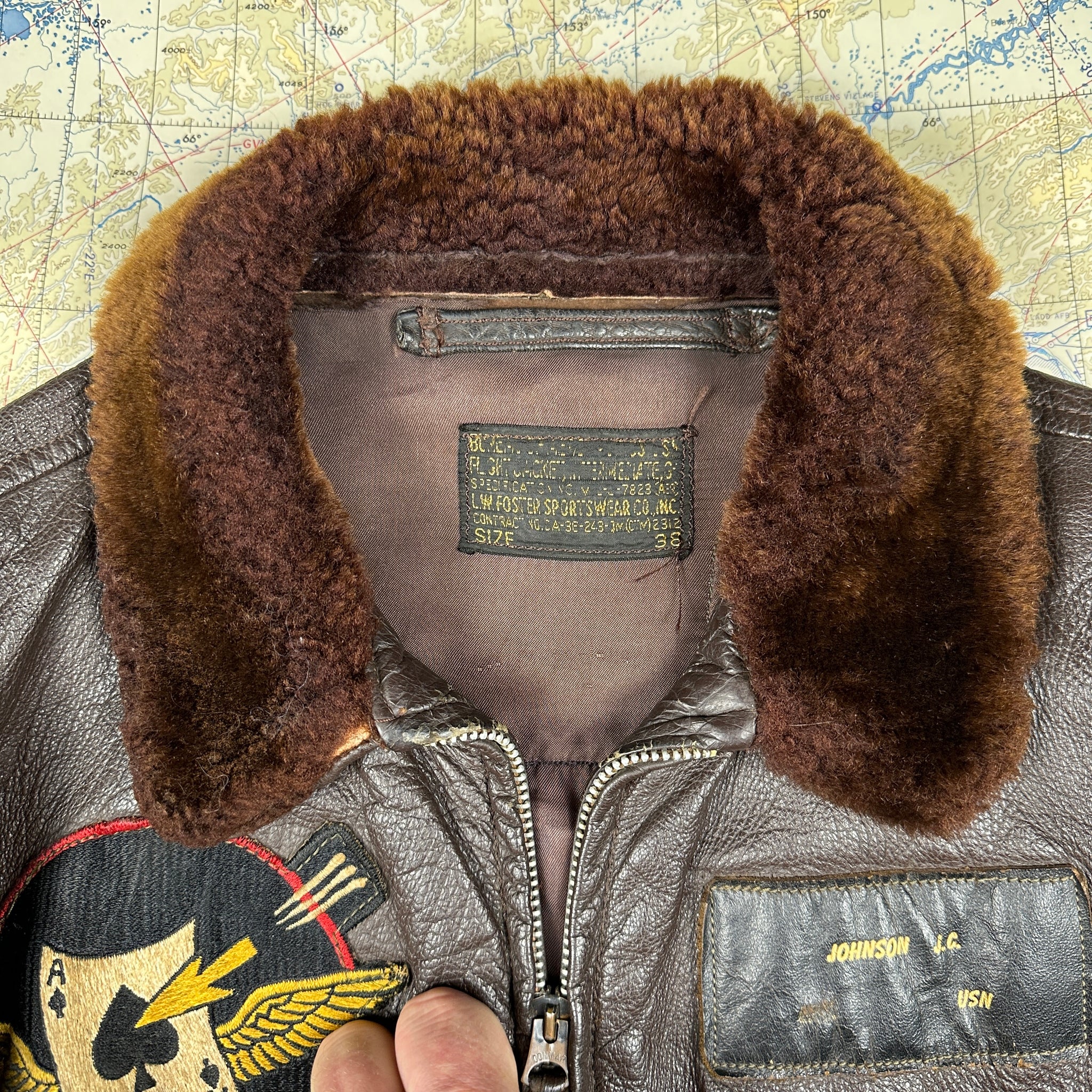US Navy 1958 G1 Flight Jacket – The Major's Tailor