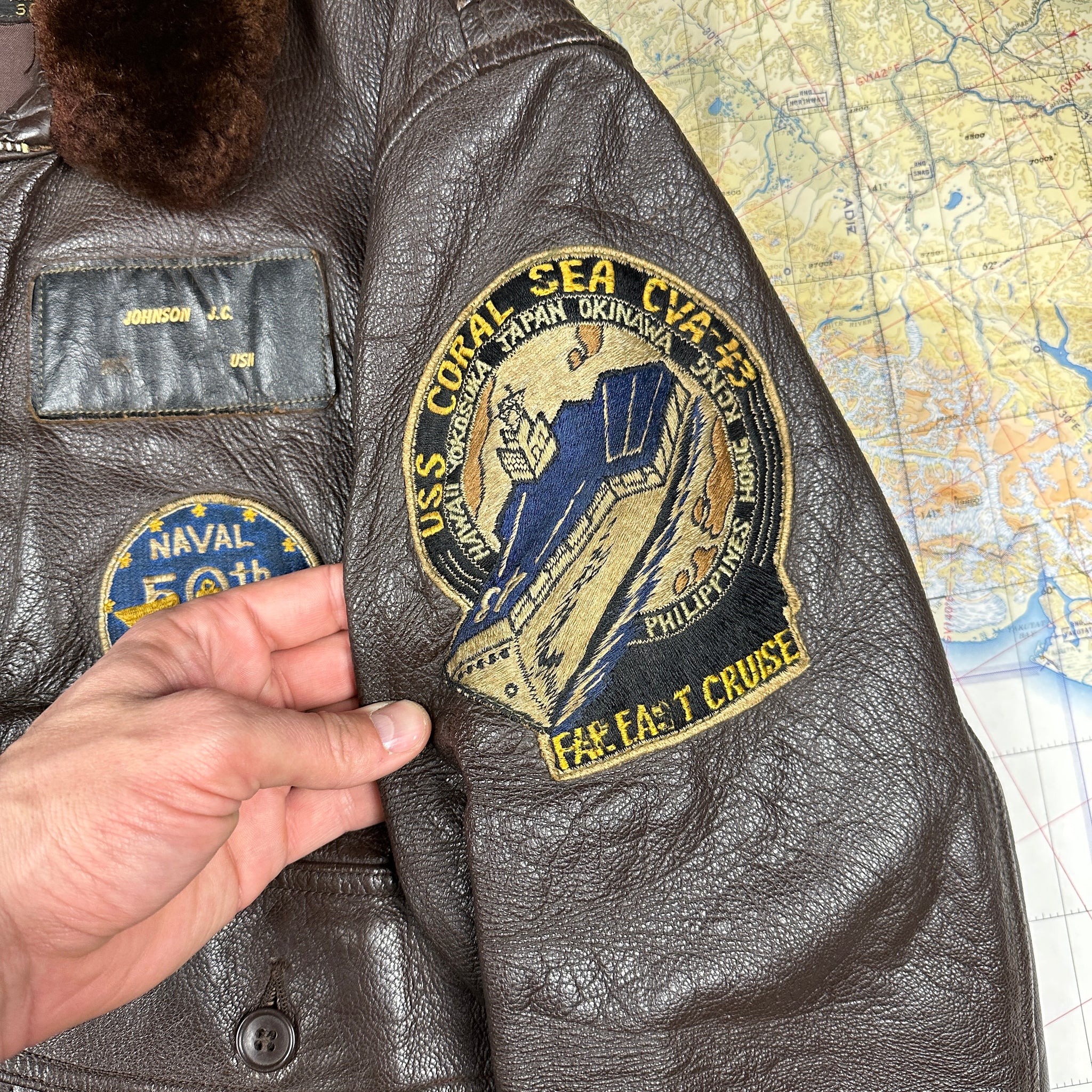 US Navy 1958 G1 Flight Jacket – The Major