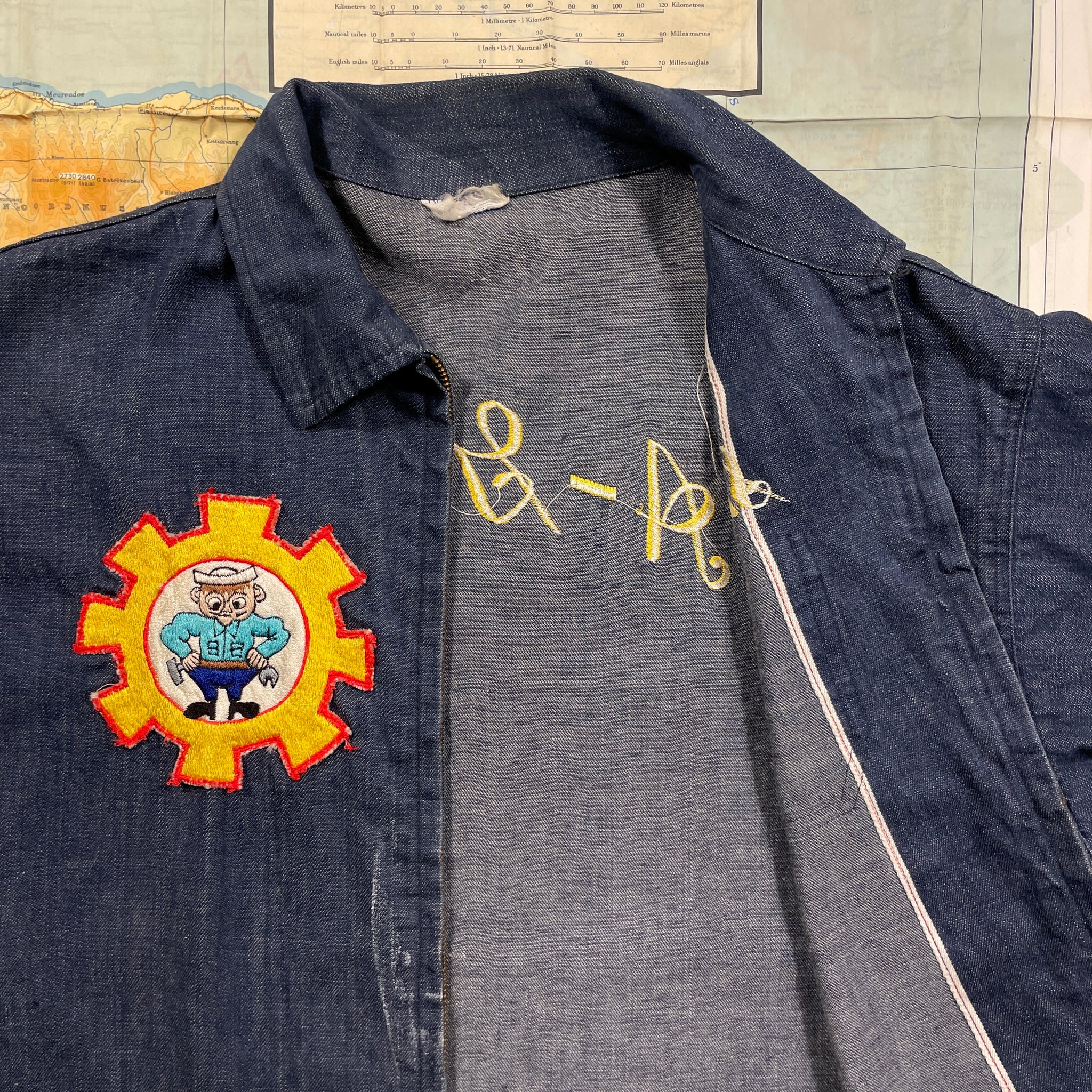 60s US.NAVY スーベニアベトナムデニム