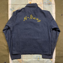 Load image into Gallery viewer, US Navy Vietnam Embroidered Denim Jacket
