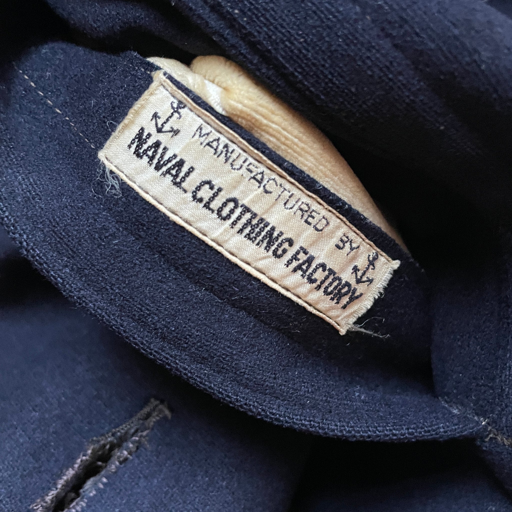 Naval clothing factory clearance peacoat