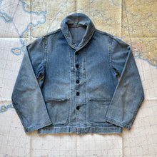 Load image into Gallery viewer, US Navy WW2 Denim Shawl Jacket
