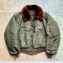 Load image into Gallery viewer, US Air Force 1950s B-15C Olive Drab Flight Jacket
