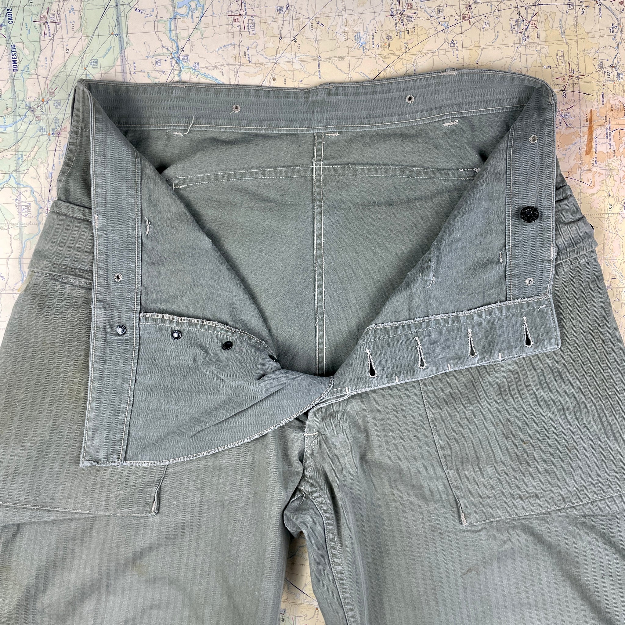 USMC WW2 P44 Monkey Pants – The Major's Tailor