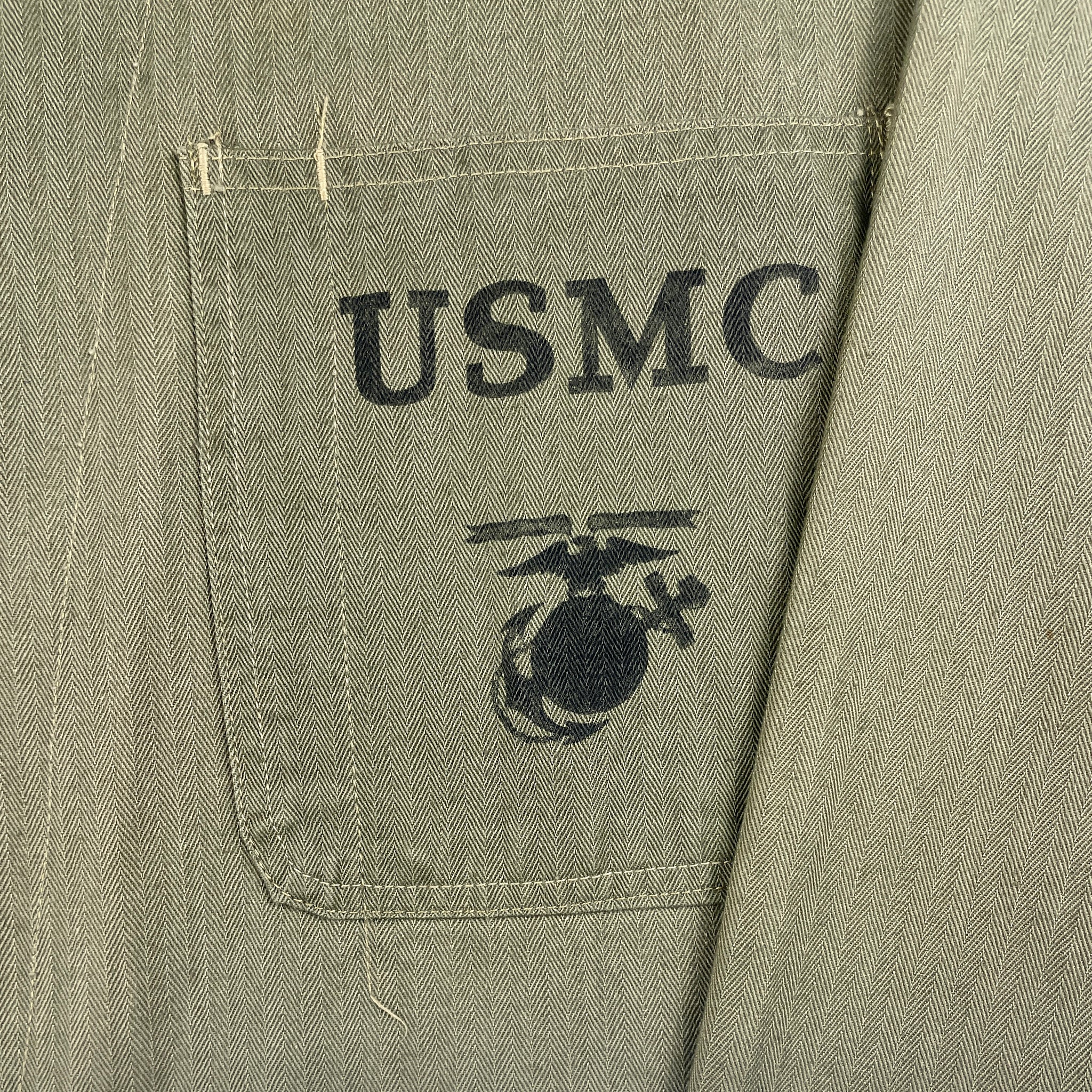 Mint Condition USMC P41 HBT Fatigue Shirt – The Major's Tailor