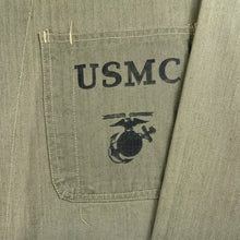Load image into Gallery viewer, Mint Condition USMC P41 HBT Fatigue Shirt
