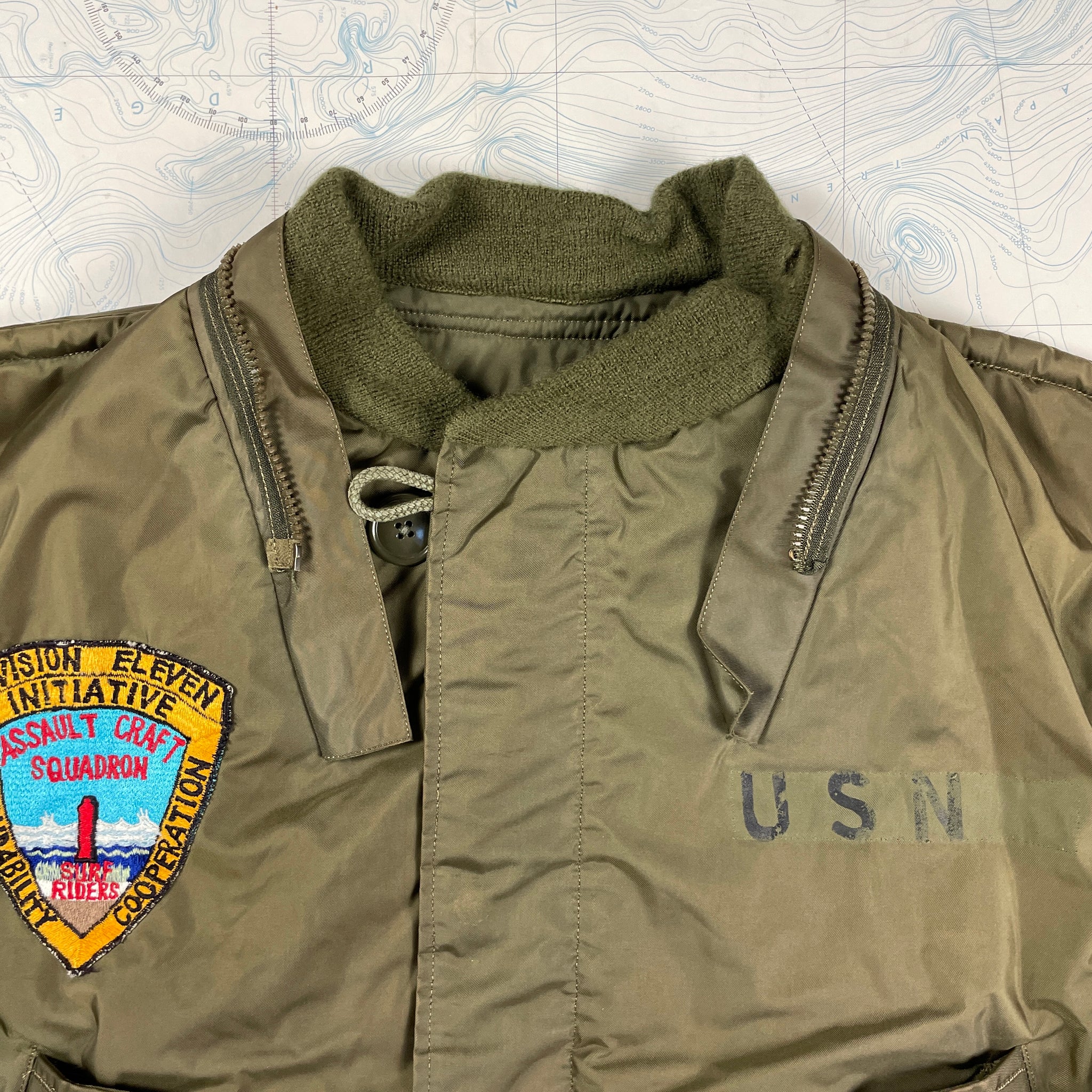 US Navy 1950s Extreme Cold Weather Deck Jacket – The Major's