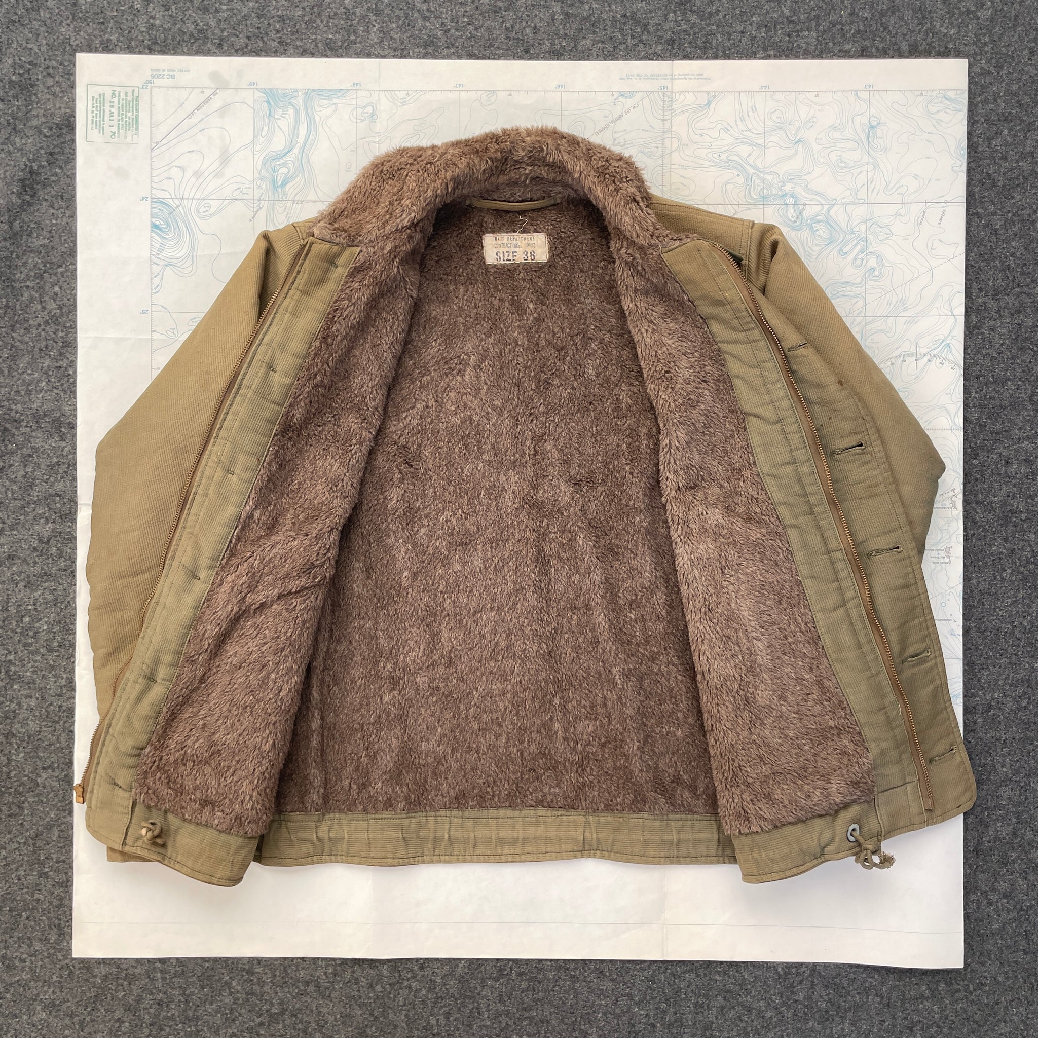 US Navy N1 Deck Jacket Pique Cloth – The Major