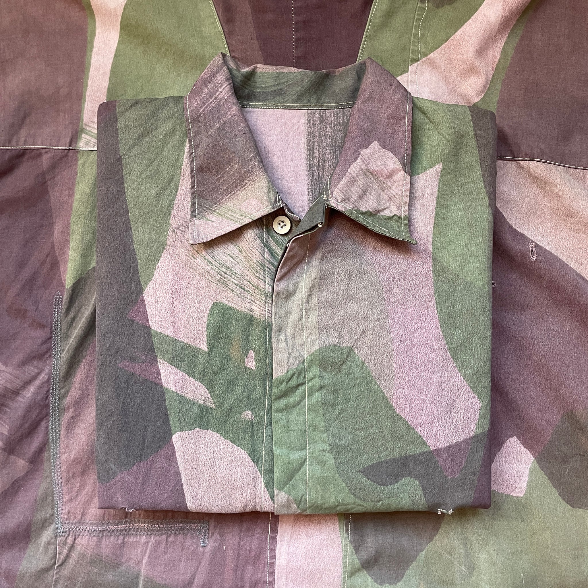French 1950s Algerian War Retailored Windproof Shirt – The Major's Tailor